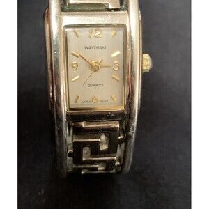 Women’s Vintage Waltham Quartz Clamp Wrist Watch (Needs Battery)